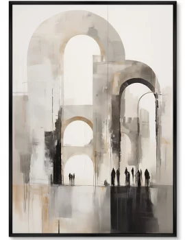 Постер на холсте Graceful arches 75X105 CM