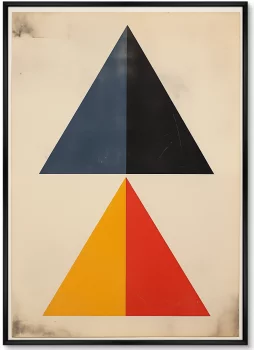 Набор из двух постеров на холсте Multi-colored 75X105 / 75X105 CM