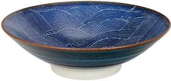 Чаша Seigaiha Blue 25X8 CM