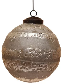 Винтажная новогодняя игрушка шар Antique 10X10X10 CM
