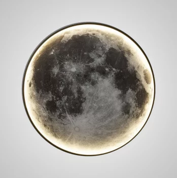 Настенный декоративный светодиодный светильник Moon 60X4X60 CM