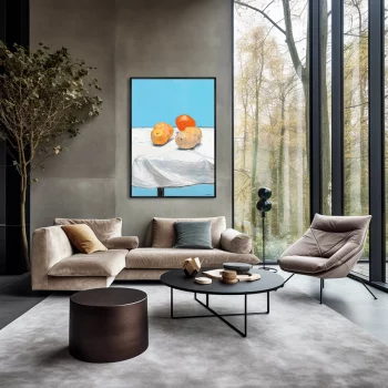 Постер на холсте The modern still life 75X105 CM