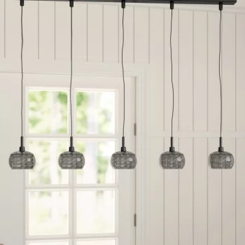 Линейный подвес с плафонами Arian LED 50X50X85 CM