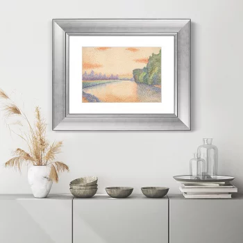 Постер The Banks of the Marne at Dawn 51X41 CM