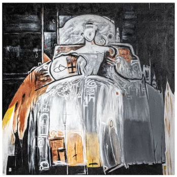 Картина Menina 195X195 CM
