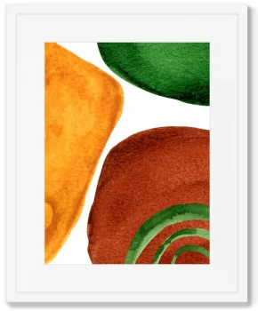 Набор из двух постеров Forms and colors 42X52 / 42X52 CM