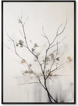 Репродукция на холсте Branches in the autumn 75X105 CM