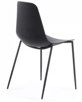 Стул на стальном каркасе Whatts 88X47X52 CM черный