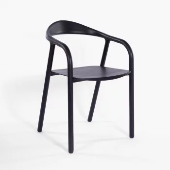 Стул Лугано дуб тон черный 51X55X78 CM