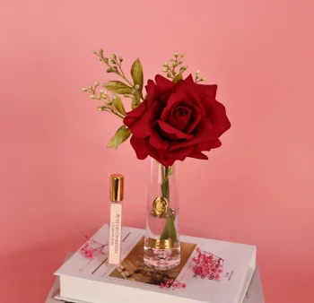 Аромадифузор в виде цветка Summer Rose 12X12X27 CM