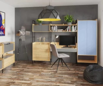 Комод модульный из коллекции Mobius 78X41X179 CM
