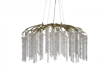 Люстра d.80*45 см, металл цвет золото 80X80X50 CM