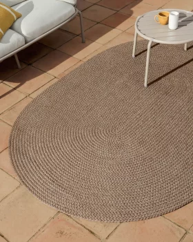 Бежевый ковер из синтетического волокна Despas 235X157X1 CM