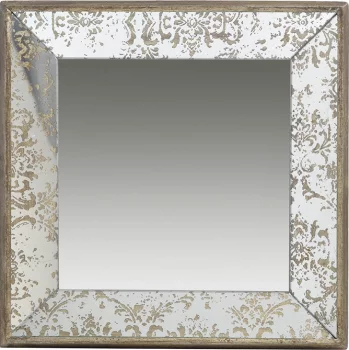 Зеркало в винтажном стиле Qiren 39X39 CM