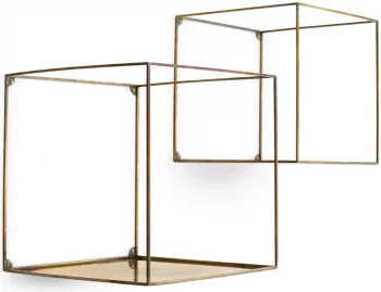 Набор из двух полок Deco 40X40X40 / 45X45X45 CM