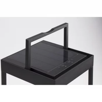 Уличный портативный светильник Kasp H30 черный 18.4X18.4X30 CM