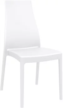 Стул пластиковый Miranda 45X56X94 CM белый