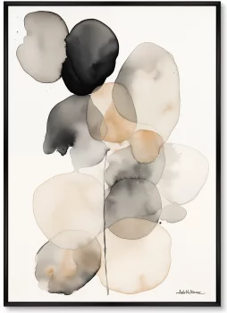 Постер на холсте Spilled drops 75X105 CM