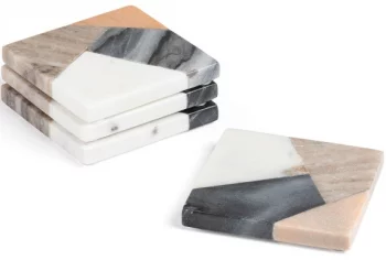 Подставки под бокалы из мрамора Bradney 10X10 CM