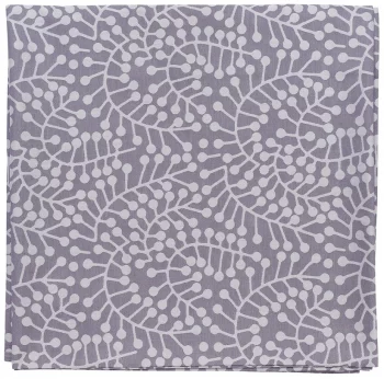 Скатерть из хлопка Scandinavian touch 180X260 CM фиолетово-серого цвета