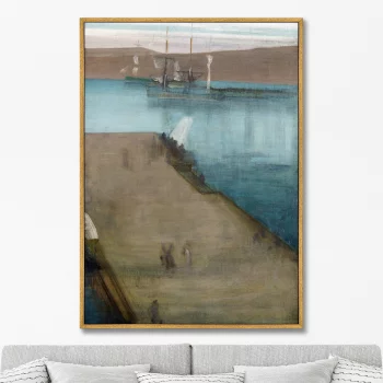 Постер на холсте Valparaiso Harbor 75X105 CM