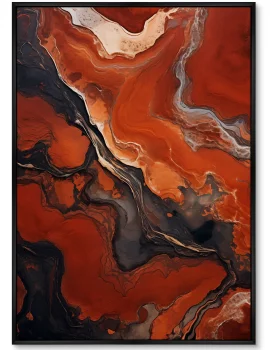 Постер на холсте Stone color Palettes and Shapes 75X105 CM