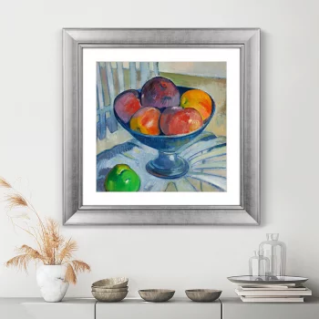 Постер Fruit Dish on a Garden Chair 61X61 CM