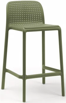 Стул пластиковый полубарный Lido 48X50X87 CM
