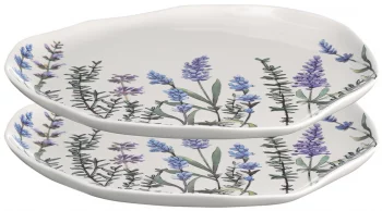 Набор из двух тарелок Floral Ø26 CM