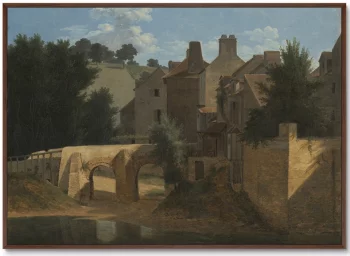 Постер View in the Ile-de-France 105X75 CM