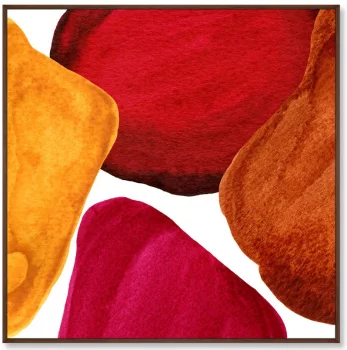 Постер на холсте Forms and colors 105X105 CM