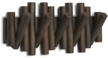 Вешалка настенная Picket 37X17X10 CM цвет состаренный орех