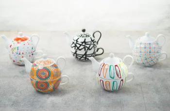 Набор для чая чайник и чашка Theepot 380 / 300 ml
