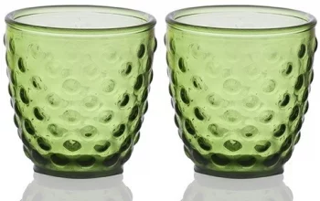 Набор из шести стаканов Pattern Forest Green 310 ml