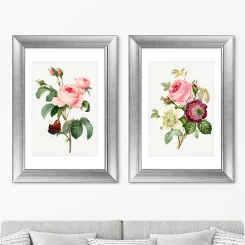 Диптих Antique plants drawn 51X71 / 51X71 CM