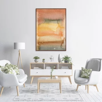 Постер на холсте Hot summer evening sky 75X105 CM