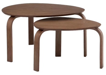 Набор столиков Mirell 82X82X46 / 61X61X41 CM