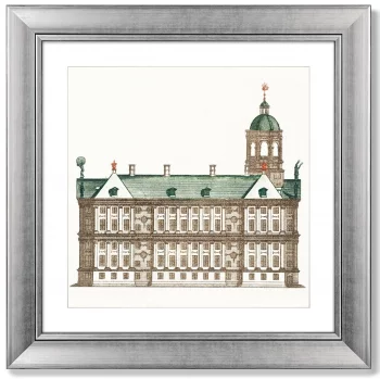 Диптих The City Hall in Amsterdam 61X61 / 61X61 CM