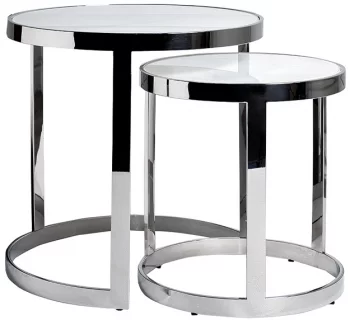 Комплект из двух столиков Miillaaraq 60X60X60 / 46X46X50