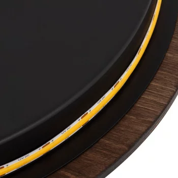 Настенный декоративный светильник Ring Timber Led