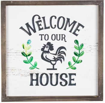 Постер Welcome 30X30 CM