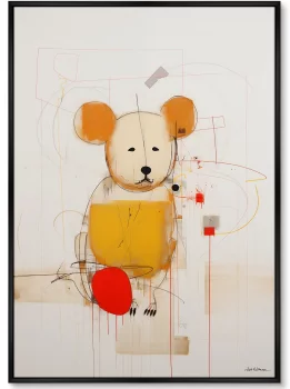 Постер на холсте Oh those mice 75X105 CM