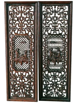 Ширма из массива вяза BF 56X98 CM