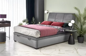 Кровать Halmar CONTINENTAL 2 Monolith85 (серый) 160/200