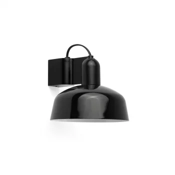 Настенный светильник Tatawin черный металлический 14X15,5 CM