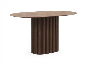 Стол обеденный овальный Mono Stripe 140X85 CM