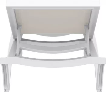Шезлонг-лежак Pacific 193X68X35 CM бежевый