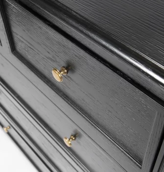 Комод Freigraf 105X54X108 CM Black