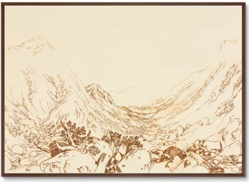 Постер Ben Arthur Scotland 105X75 CM