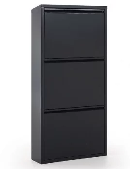 Тумба для обуви Ode 50X15X103 CM тёмно-серая